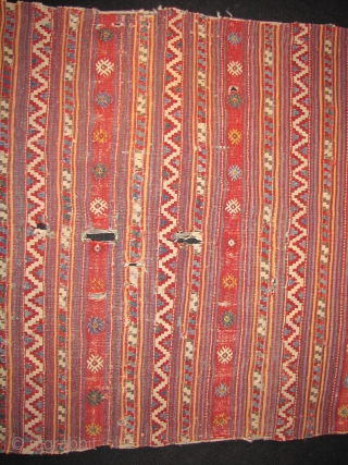 

Anatolian kilim fragment. West/Central(Dazkiri?). 1st half 19th century 135x225cms                        