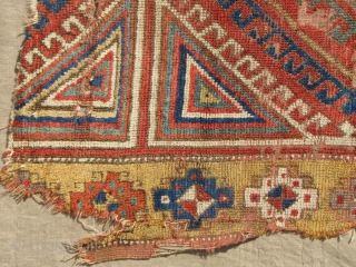 18th/19th century Konya area fragment. 130x96cms                           