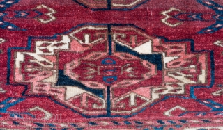 Tekke Torba fragment from the Pinner collection. Circa 1850.                        