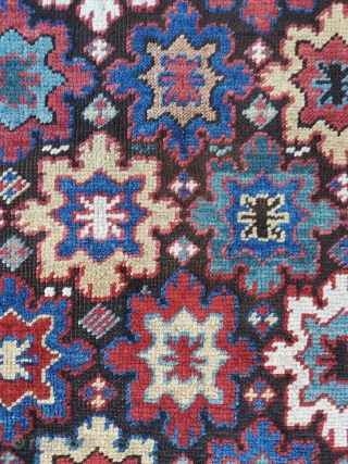 Flower Shirvan in good condition with just a little loss from the ends.
168 x 104cm                  