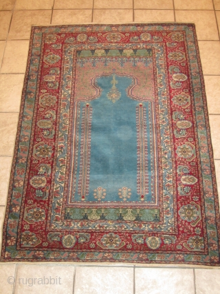 Anatolian Kayseri Prayer Rug                             