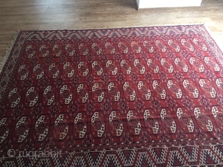 TURKMEN KIZILAYAK 2,00 BY 3,00 METER VERY FINE CARPET                        