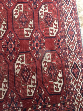 TURKMEN KIZILAYAK 2,00 BY 3,00 METER VERY FINE CARPET                        