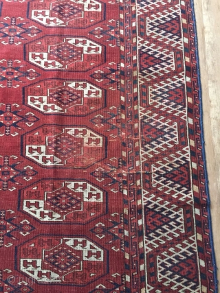 TURKMEN KIZILAYAK 2,00 BY 3,00 METER VERY FINE CARPET                        