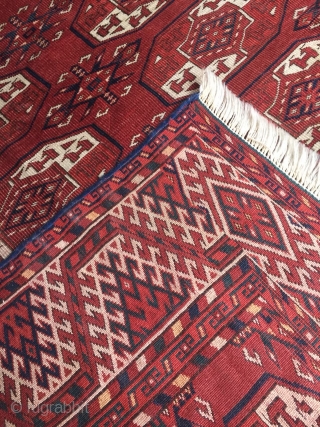 TURKMEN KIZILAYAK 2,00 BY 3,00 METER VERY FINE CARPET                        