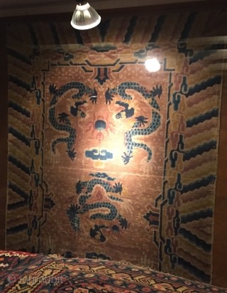 Antik China Dragon Carpet                             