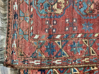 Antique Turkmen Ersari Carpet                             