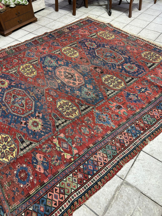 Antique Soumak Naturel Colors
Size is 2,40 cm by 2,80 cm                       