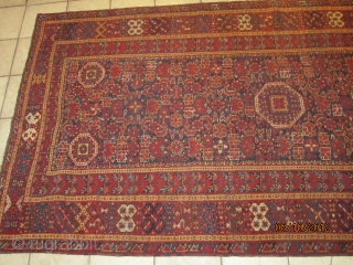 19 th very fine old BESHIR carpet
%100 pure wool                        