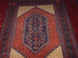 Name:     Kazak  Karvansaray

Category: Caucasian

Origin:    Azerbaijan

Age:     1930th

Description: Azerbaijan Kazak Karvansaray

Dimension:      145 x 225 cm

Composition:    ...
