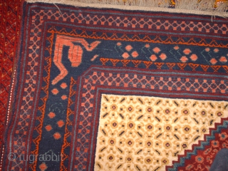 Name:     Kazak  Karvansaray

Category: Caucasian

Origin:    Azerbaijan

Age:     1930th

Description: Azerbaijan Kazak Karvansaray

Dimension:      145 x 225 cm

Composition:    ...