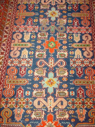 Name:      Perpedil

Category:  Caucasian

Origin:    Azerbaijan

Age:       1950th

Description: Azerbaijan Perpedil Kuba Rug

Dimension:   135 x 230 cm

Composition: 100% wool  ...