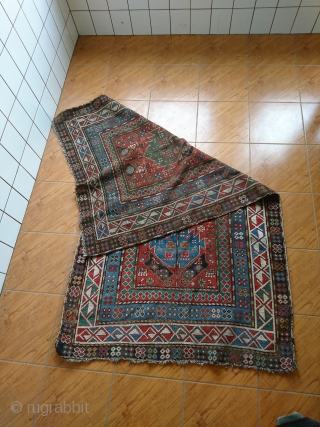 Kaukázusi szőnyeg, Kazak Caucasian rug                            