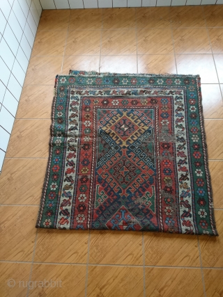 Kaukázusi szőnyeg, Caucasian rug, 19th cen.                           