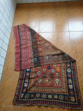Kaukázusi szőnyeg , caucasian rug, mostly natural colors, very nice and authentic design.                    