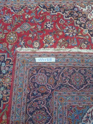 Kashan carpet 1930 1940                             