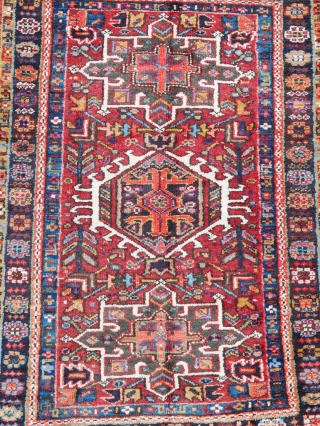 Small Heriz/Karaja mid 20th century in excellent condition (consistent with age and use)
Size 139 x 98 cm or 55x39 inches             