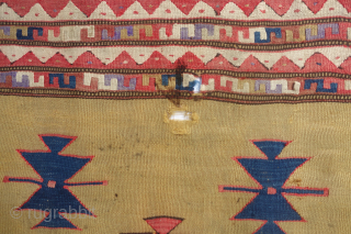  I'm selling these 2 19th century Manastir kilims foremerly from Davut Mizrahi collection. The first one reflects the design of one in his book page 74 

The second one has an  ...