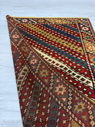 Most likely a Karabagh in Genje design in a very collectable format 70x120cm                    