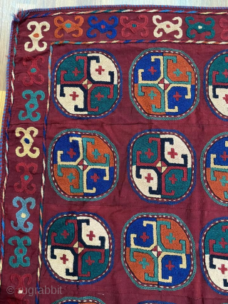 Uzbek kilim embroider