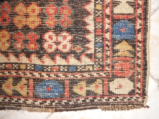 Shirvan Marasali with very rare pattern.
Late XIX century, wool on wool, cm. 145 x 105.
Thank you for watching!               