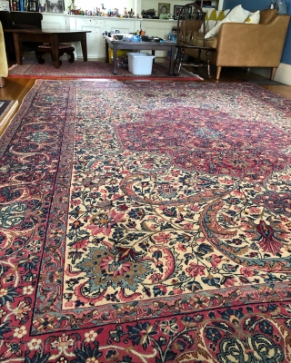 Beautiful antique Kerman rug 8’6” x 11’11”

This is an antique Kerman rug in excellent condition. Looking to sell it and get something different.  It dates to around 1910.    