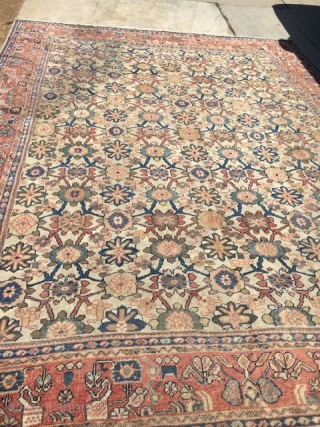 8x10 Antique Sultanabad Persian rug

This is an antique 1880’s Sultanabad rug from late nineteenth century. It is also known as a Mahal rug. These types of rugs are highly regarded and desirable  ...