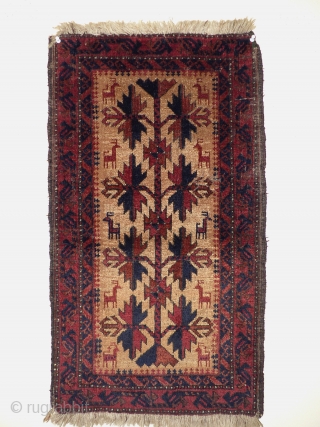 Beluch Ballisht Rug very nice and soft wool circa (1910-20 )
size 80x46 cm                    