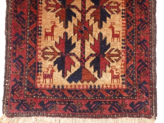 Beluch Ballisht Rug very nice and soft wool circa (1910-20 )
size 80x46 cm                    