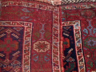 Afshar,1900 jh.All naturaal color's,Wool on Wool.
size 29x46 cm                         