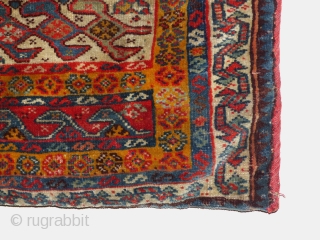 Very nice Ghashgai Bagface. Zeer mooie kleuren en very good condition.
 Afmetingen: 54 x 52 cm.                 