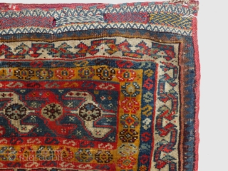 Very nice Ghashgai Bagface. Zeer mooie kleuren en very good condition.
 Afmetingen: 54 x 52 cm.                 