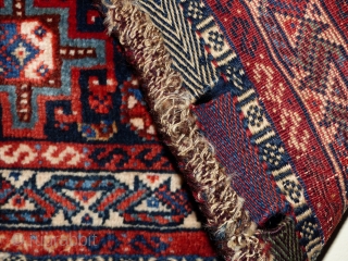 Qashgai bagface Wol op wol en natuurlijke Kleurstoffen and Zeer fijne Kwality
size;60x62 cm                    