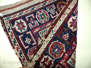 Antieke Shahsavan Sumak Bagface 1900 jh, zeer fijn geweven, met goede kleuren, mooie desigen,.size;40x31 cm                  