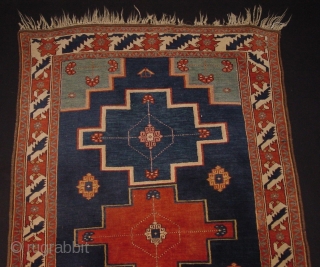 Caucasian Kazak. First half 20th century. Shiny wool and top class color. 180x110cm. Inquiries: info@pleijsierproductions.nl                  