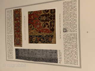 A History of Oriental Carpets Before 1800 - F.R. Martin printed in 1908. A rare title complete with all text and large format plates.         