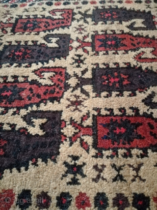 Old Baluch rug with 160/90 cm in good shape.                        