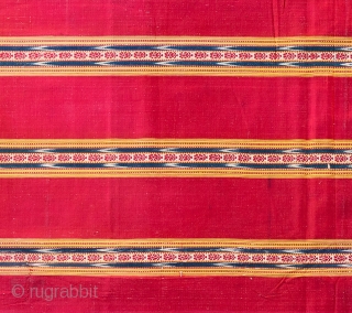  'MASHRU'  A 500 year old legacy
A beautiful Mashru artpiece in lovely embroidered tribal borders of geometric and floral motifs with single Ikat pattern from Gujarat.



Available      