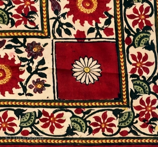Block Print 
Natural colours, cotton hand spun
This block print wall hanging is an exquisite example of years of practice of a block printer with such intricate and relishing procedure done with extreme  ...