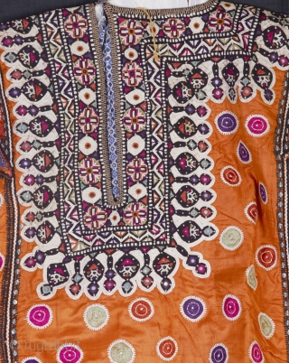  CHILD DRESS •

Undying and Incomparable Culture of Sindh, Fascinating Elegance of Patterns .

Sindh, Pakistan, mid 20th- century

This Hand embroidered designs and motifs are flat and marvellous worked on one or two  ...