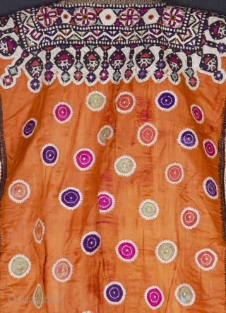  CHILD DRESS •

Undying and Incomparable Culture of Sindh, Fascinating Elegance of Patterns .

Sindh, Pakistan, mid 20th- century

This Hand embroidered designs and motifs are flat and marvellous worked on one or two  ...