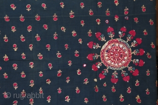 • TWINKLING BLACK •

This black Odhna hails from Gujarat.

This pretty black red combination is just gorgeous.
Twinkles and shine when seen from a distance.
Mirrors in the middle gives it a sparkling look.
Cotton fabric  ...