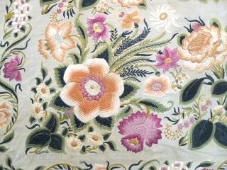 China textile? very good condition  size 160 cm x 150 cm                     