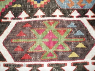 Turkish Kilim fragment size 390 cm x 86 cm                        