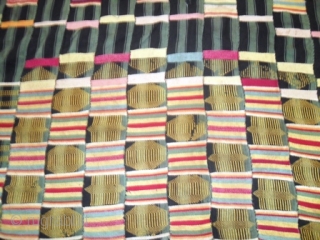 Kente textile  very good condition size is  350 cm x 150 cm                   