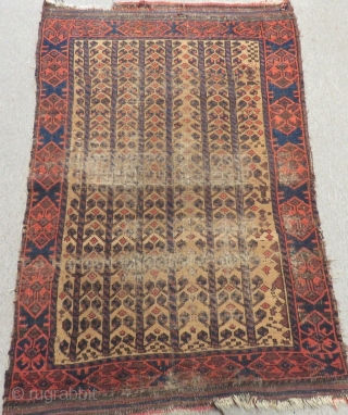 Antique Baluch Rug Size 127x90 Cm                           