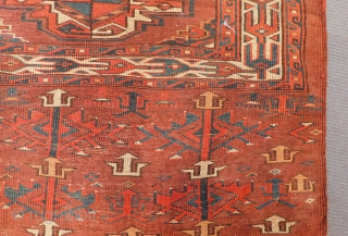 Antique Türkmen Yamud Chuval All Colours Natural Size.135x87 Cm                        