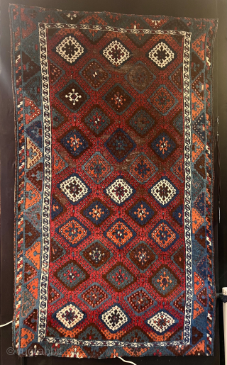 Mid 19th Century East Anatolian Sivas Rug Size 208x120 Cm                       