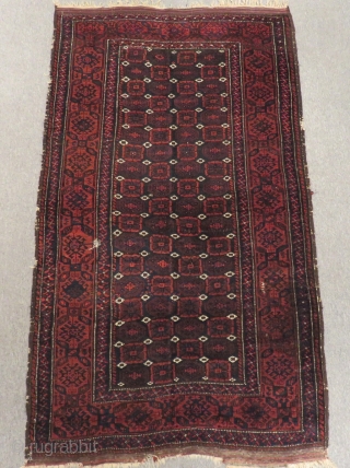 Antique Baluch Carpet Size.180x107cm                             