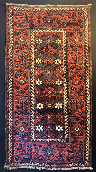Antique Baluch Rug Size .180x93 Cm                           